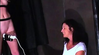 Kaylee Tied to The Orgasm Bar Bondage