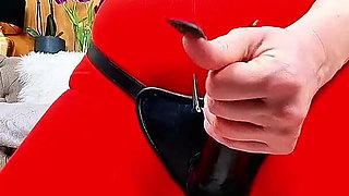Strapon Worship Femdom POV