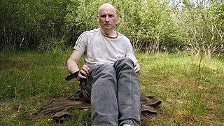 Kudoslong Barefoot Strips to Tiny Flaccid Cock and Glistening Asshole in Risky Public