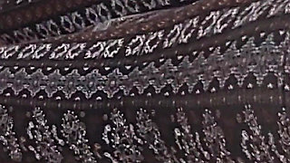 Behind Her Big Booty N Pretty Feet N Blue