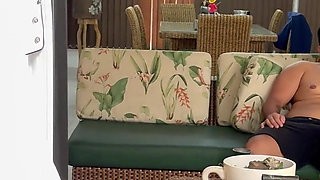 The Nanny Gets Stuck in the Refrigerator and Her Boss Helps Her