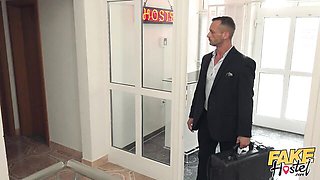 Fake Hostel featuring Kathy Anderson and Dorian Del Isla's mature sex