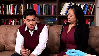 Stepson gets more close to his stepmom