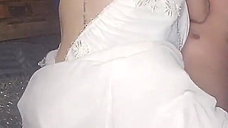 Bride Gets DP on Her Wedding Night