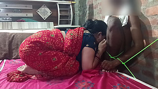 Sister-in-law tied up and fucked her own brother-in-law and masterbated in the room itself.
