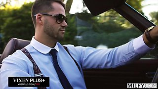 MILFY Naughty MILF Armani Black And Her Cutie Girlfriend Matty Mila Perez Take Turns Riding Young Studs Cock