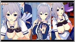 [hentai Game Koikatsu! ]have Sex With Touhou Big Tits Sakuya Izayoi. 3dcg Erotic Anime Video