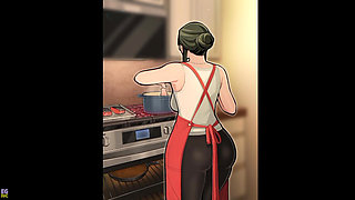 Konoha MILFs #17: Sensei Hot MILF Rides a Dildo - by Eroticgamesnc