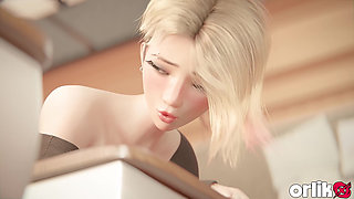 Gwen Stacy: Boring Class Turns Into a Tight Pussy Creampie - 3D Animation