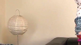 Teenage Stocking and Panty Tease, Keira the Cock Tease Redhead