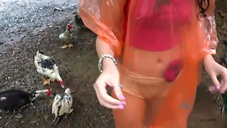 Lily Adams: Amateur & Shaved Brunette in POV Squirt Scene