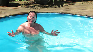 The other day in the pool