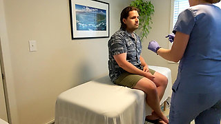 Ceo Gets a Physical From the Company Nurse