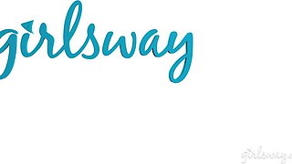 Exotic Babes Ember Snow & Rose in Lesbian Action - Someone(4K) - Brunette