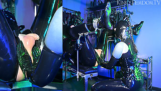 Heavy Rubber Dolly Latex Double Anal Fisting Ft Mistress Lunatika Maz Morbid