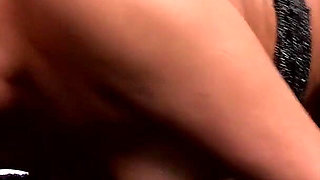 Sexy Curvy Ebony Babe Kay Monroe Smokes Sexily for Her Big White Cock Stud Before Taking His 9 Inch Cock Balls Deep to a Facial