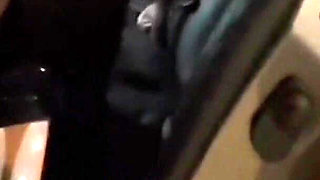 Stunningly Beautiful, Sexy, and Submissive Wife in Stockings and High Heels-flashing, Car Sex, and Internal Ejaculation.