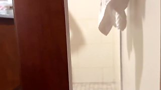 My horny stepmom finds me masturbating and lets me fuck her pussy in the shower