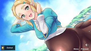 The Legend of the Spirit Orbs - Fucking Princess Zelda's Cute Pink Pussy