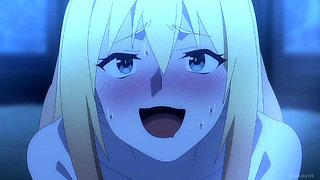 Darknees  Big-butted woman has sex with Kazuma