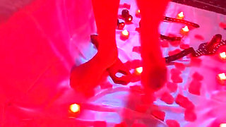 Mistress Angel in Red Room
