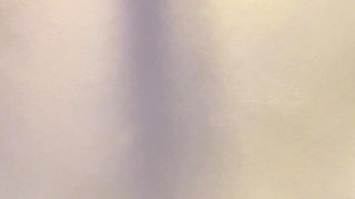 Huge Piss From My Bushy Pussy in My Mate’s Bedroom as the Bathroom Was Occupied!