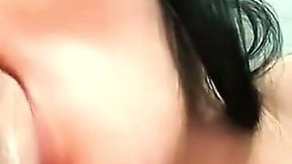 Old Man Enjoying Himself in the Mouth of the Nymphomaniac Maid Milla Santiago, She Loves to Suck Cock.