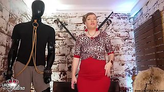 German MILF Domina Julina Extreme BDSM Anal Rosette Slave 4K POV