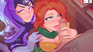 Uncensored hentai game walkthrough featuring big boobs and cartoon porn