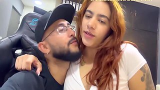 She Comes To Sign Some Contracts But Her Intentions Were To Suck My Huge Cock Again And Swallow My Cum!