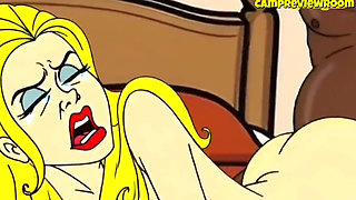 Cuck Husband watches wife with BBC
