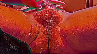 Learning How to Remove Pubic Hair From a Man Using Liquid Wax Depilation