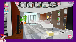 Stepsister in the shower. He lets me look into the steam of the bathroom. EP 2