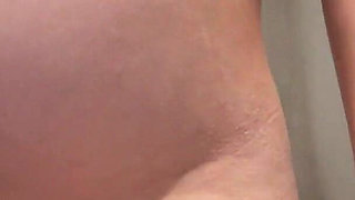 Pregnant Stepsister Makes Toilet Fetish and Big Farts on the Toilet and Plays with Her Belly and Big Tits