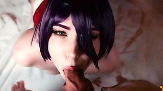 MollyRedWolf - Chainsaw Man Rezes Naughty Xmas with cum on