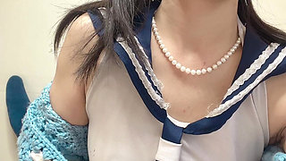 Hana Wear College Girl Cosplay for Her New Day Work Sex Cam