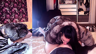 Fucking Instead of Partying My Secret Fetish in a Fur Coat