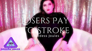 Losers Pay to Stroke Humiliation JOI