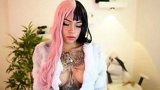 Hottest brunette solo webcam masturbation 2