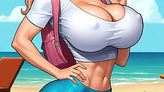 Ep2: Day 2: Beach Activities - Futa Zone Lewd Control