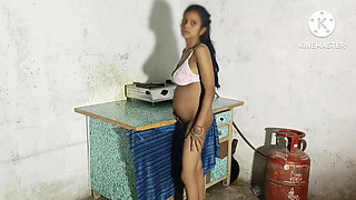 Season 113. Muslim girl doing Fuck with boyfriend in kitchen