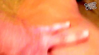 Arab Teenage 18+ Slides Her Brown Vagina On An 8inch White Cock