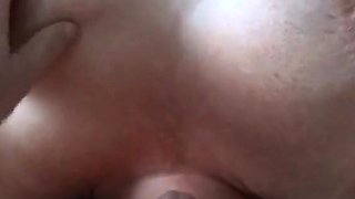 Angel's Big Boobs Handjob Ends in Huge Cumshot