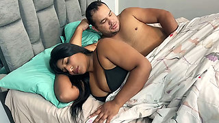 Step Sister Surprised By Big Cock! Rough Doggystyle Fuck & Huge Cum Load