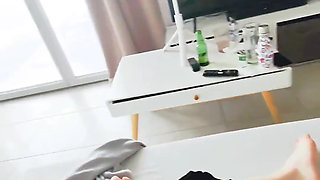 He Fucks My Pussy and Ass Hard and Cums on My Panties