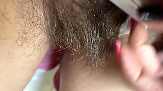 Very dirty white pantie from my hairy pussy