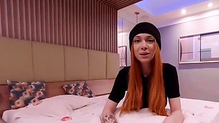 Watch torrid Brazilian redhead'sfirst porn gig with Tura