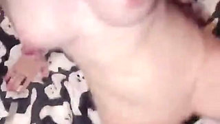 British Blonde 19yo Petite Swallows Every Drop of BBC