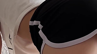Petite Blonde Masturbates with Fast Fingers Until She Cums Hard!