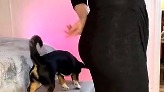 Busty amateur Autumn striptease and masturbating